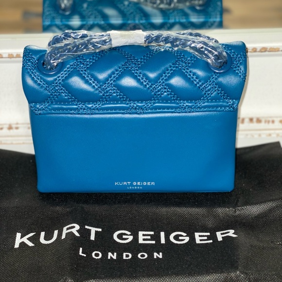 NWT KURT GEIGER LONDON Kensington Leather Mini Crossbody Bag - Picture 3 of 9
